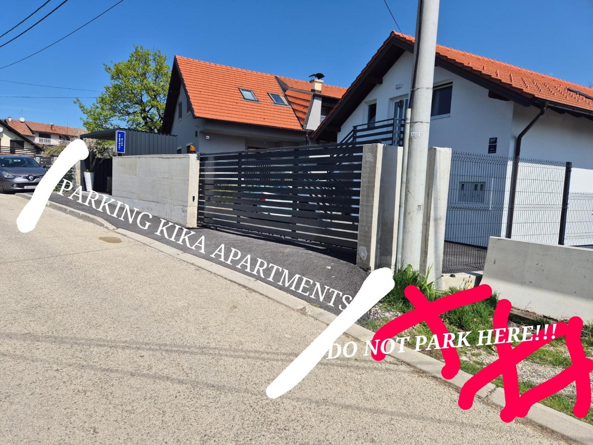 Kika Apartmani-Free Parking- 7 Km Od Centra Zagreb Ngoại thất bức ảnh